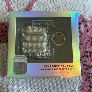 Pink Sky Sparkle OG Airpod Case